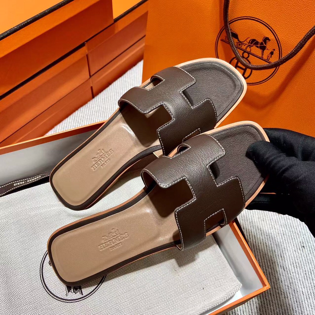 에르메스 올수공 오란 슬리퍼 샌들 스위프트 39